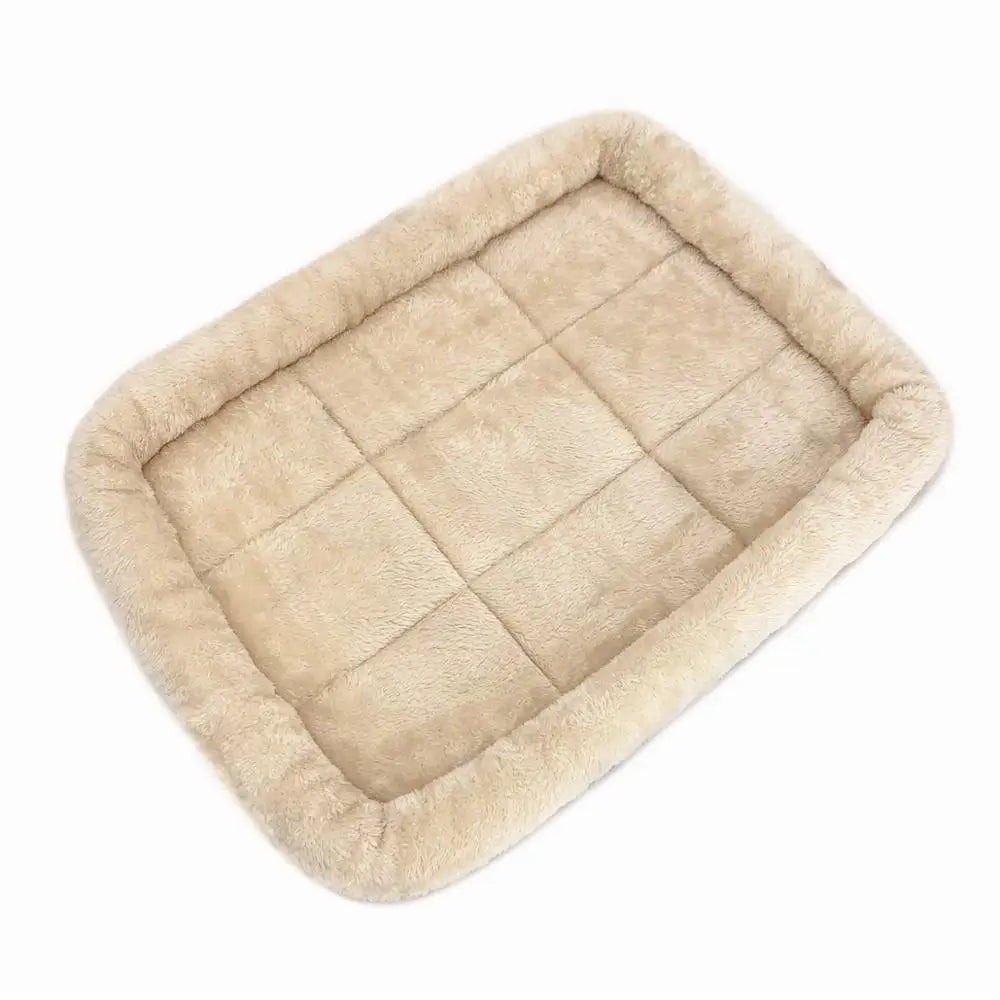 Dog Bolster Bed Mat Washable Crate Mattress Non Slip Pet Mat Dog Cushion Washable Pet Mattress