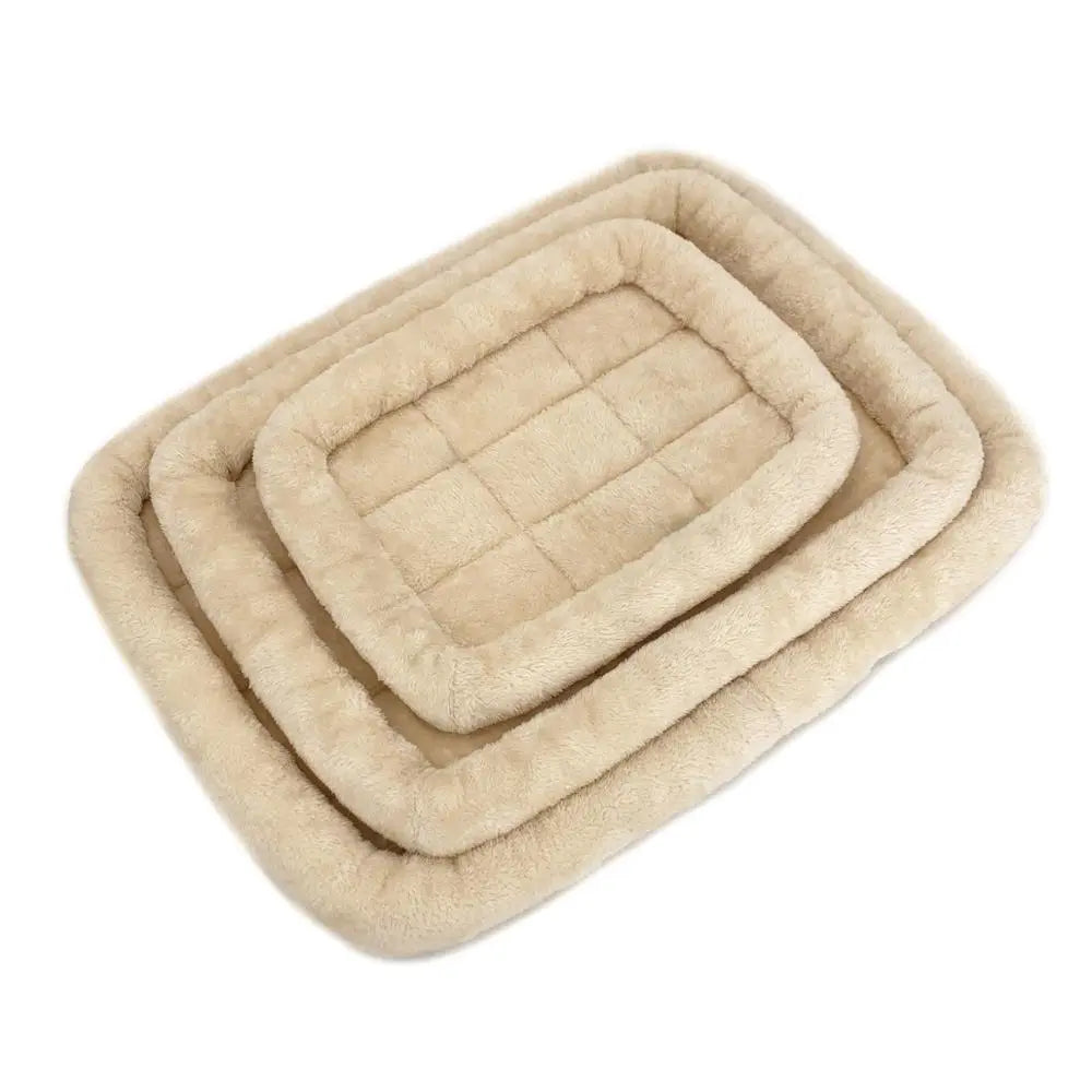 Dog Bolster Bed Mat Washable Crate Mattress Non Slip Pet Mat Dog Cushion Washable Pet Mattress