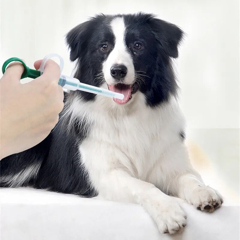 1PCS Pet Medicine Syringe Tablet Pill Gun Piller Push Dispenser Medicine Water Milk Syringe Dog Cat Puppy Feeder Kit